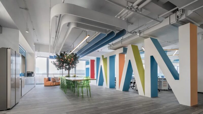 T1D時象建築 | 華天科技辦公空間,自然與藝術的穿行