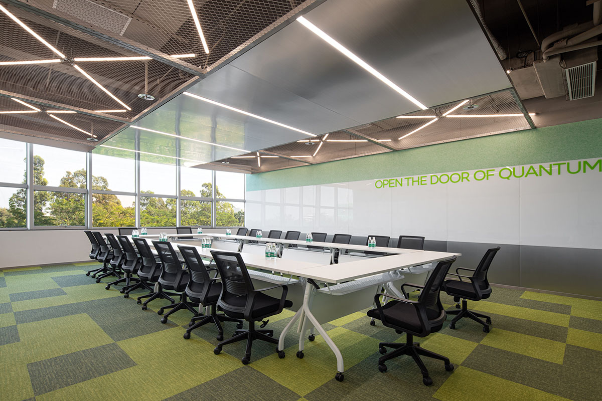 辦公室設計,科技公司辦公室設計,珠海辦公室設計,辦公室設計案例,科技公司辦公室設計案例,開放式辦公室設計,現代風格辦公室設計,啟科量子辦公室,韶康設計