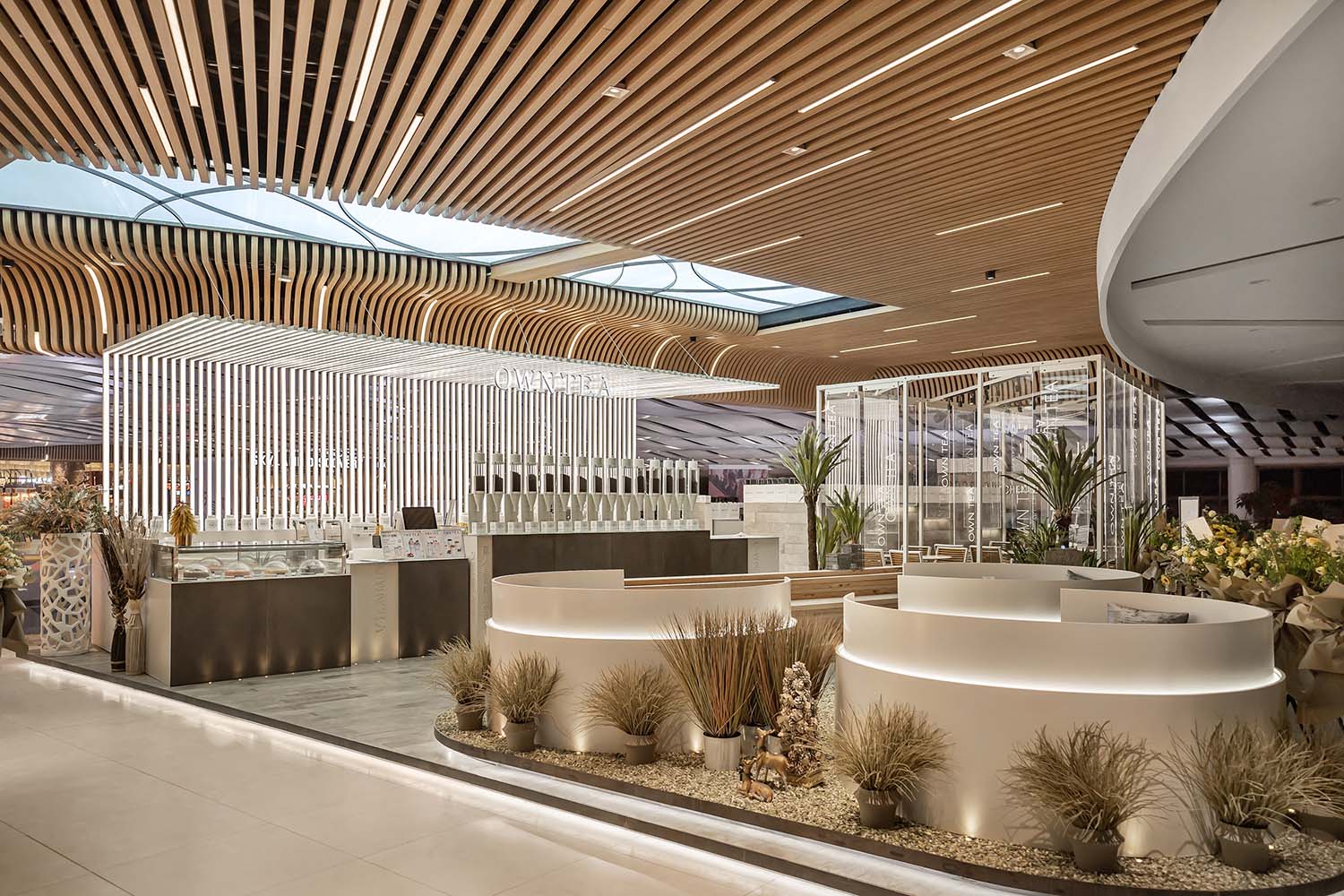 餐飲空間,食通天,美食廣場設計,美食街設計,華潤萬象城美食街,沈陽萬象城美食街,金楓設計