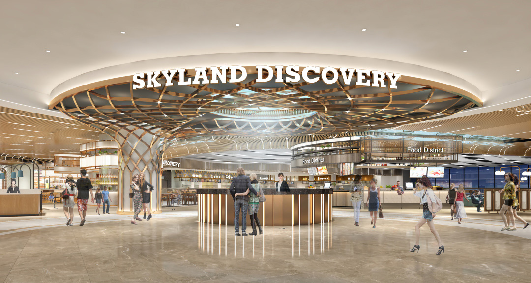 餐飲空間,食通天,美食廣場設計,美食街設計,華潤萬象城美食街,沈陽萬象城美食街,金楓設計