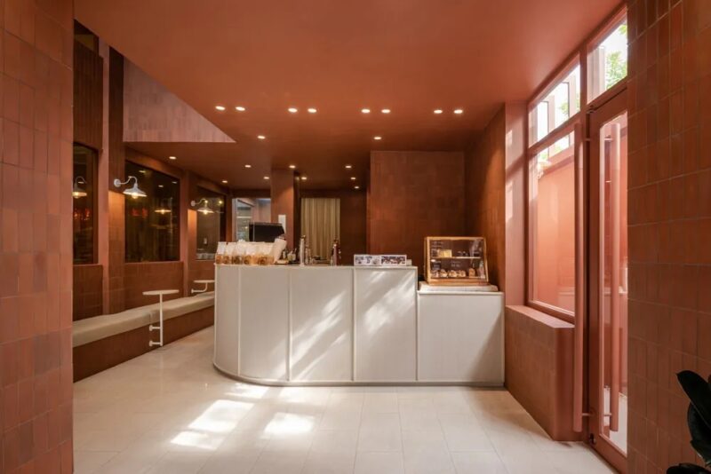 Taste Space | 55㎡,泰國曼穀紅磚咖啡屋