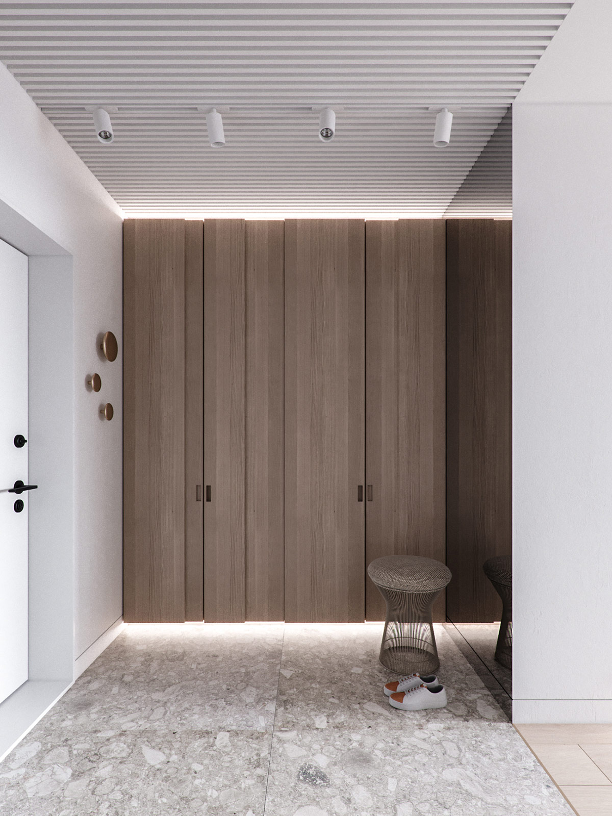 輕奢複式公寓,原木色+輕奢,複式公寓,複式設計,Alina Tsaunya,Alina Tsaunya設計作品,原木色+輕奢，別致的生活美學,複式設計案例