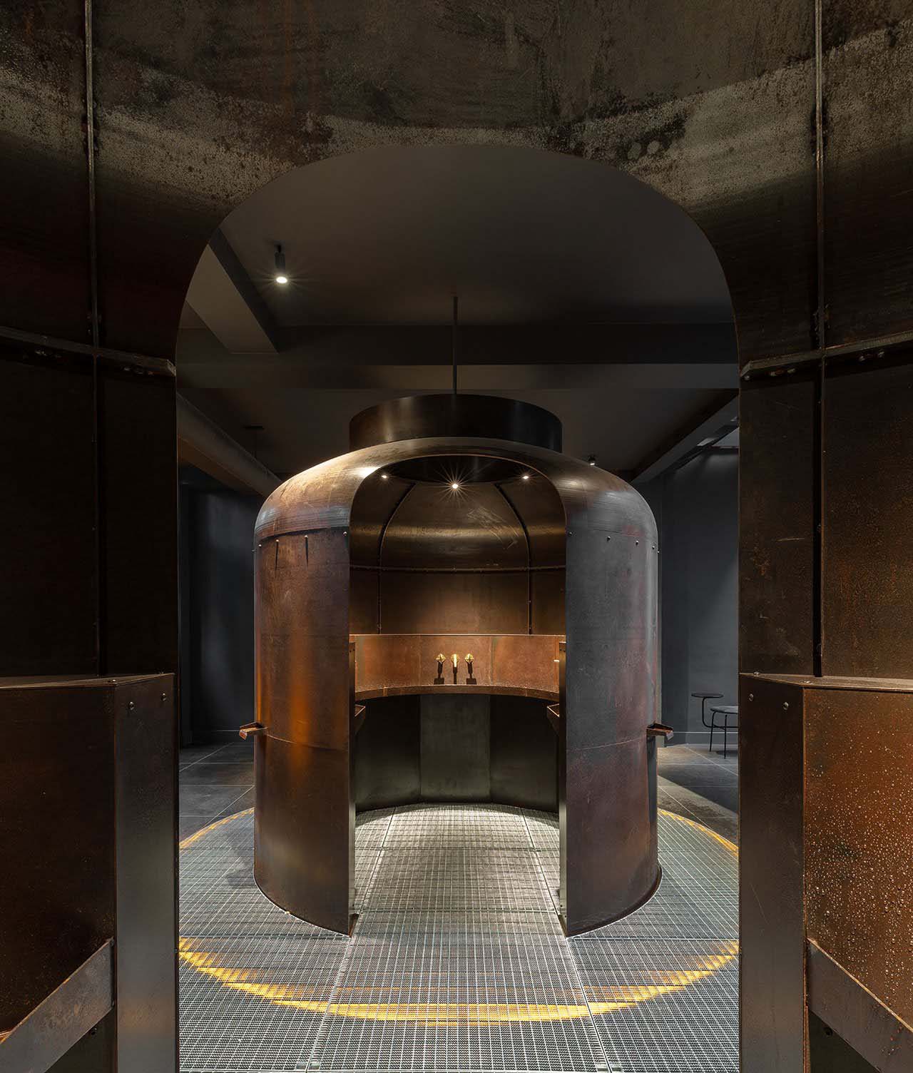 衛浴品牌展廳,展廳設計,國外展廳設計,建築改造,廠房改造,Holloway Li設計作品,企業展廳設計