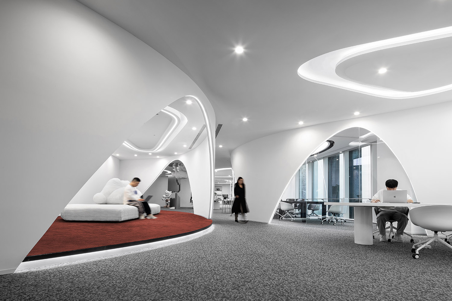 辦公室設計,辦公空間設計,上海辦公室設計,辦公室設計案例,科技公司辦公室設計,開放式辦公室設計,開放式辦公室設計案例,原一空間設計,原一空間