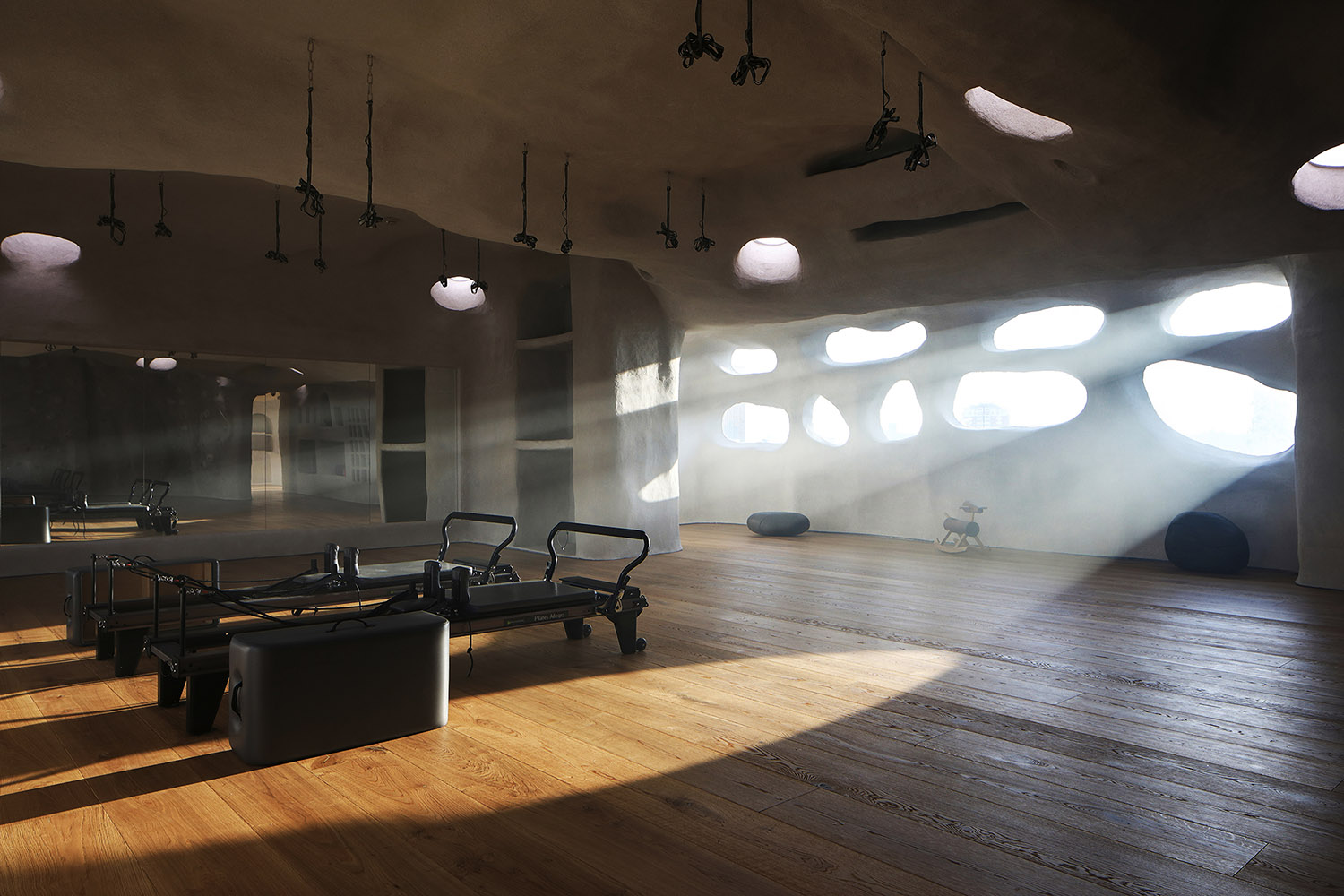 普拉提工作室設計,廈門普拉提工作室設計,健身房設計,瑜伽室設計,廈門T.T. Pilates,廈門T.T. Pilates普拉提,T.T. Pilates新景中心總部