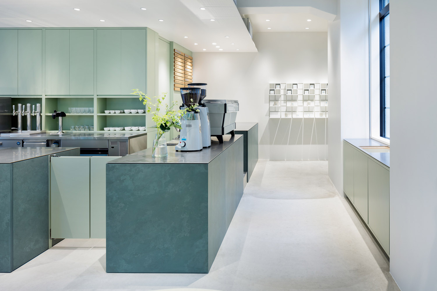 Blue Bottle Coffee,藍瓶咖啡,小藍瓶咖啡店,網紅咖啡店,咖啡店設計案例,120㎡咖啡店設計