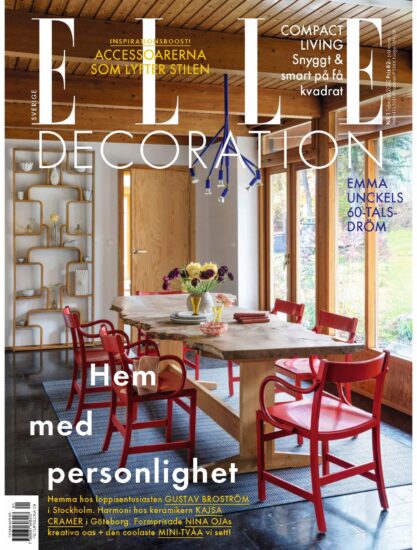 室內、軟裝設計雜誌Elle Decor (瑞典版）-2022/1