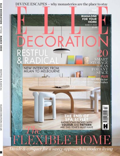 室內、軟裝設計雜誌Elle Decor (英國版）-2022/1