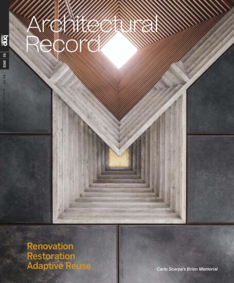 建築雜誌Architectural Record-2022/1