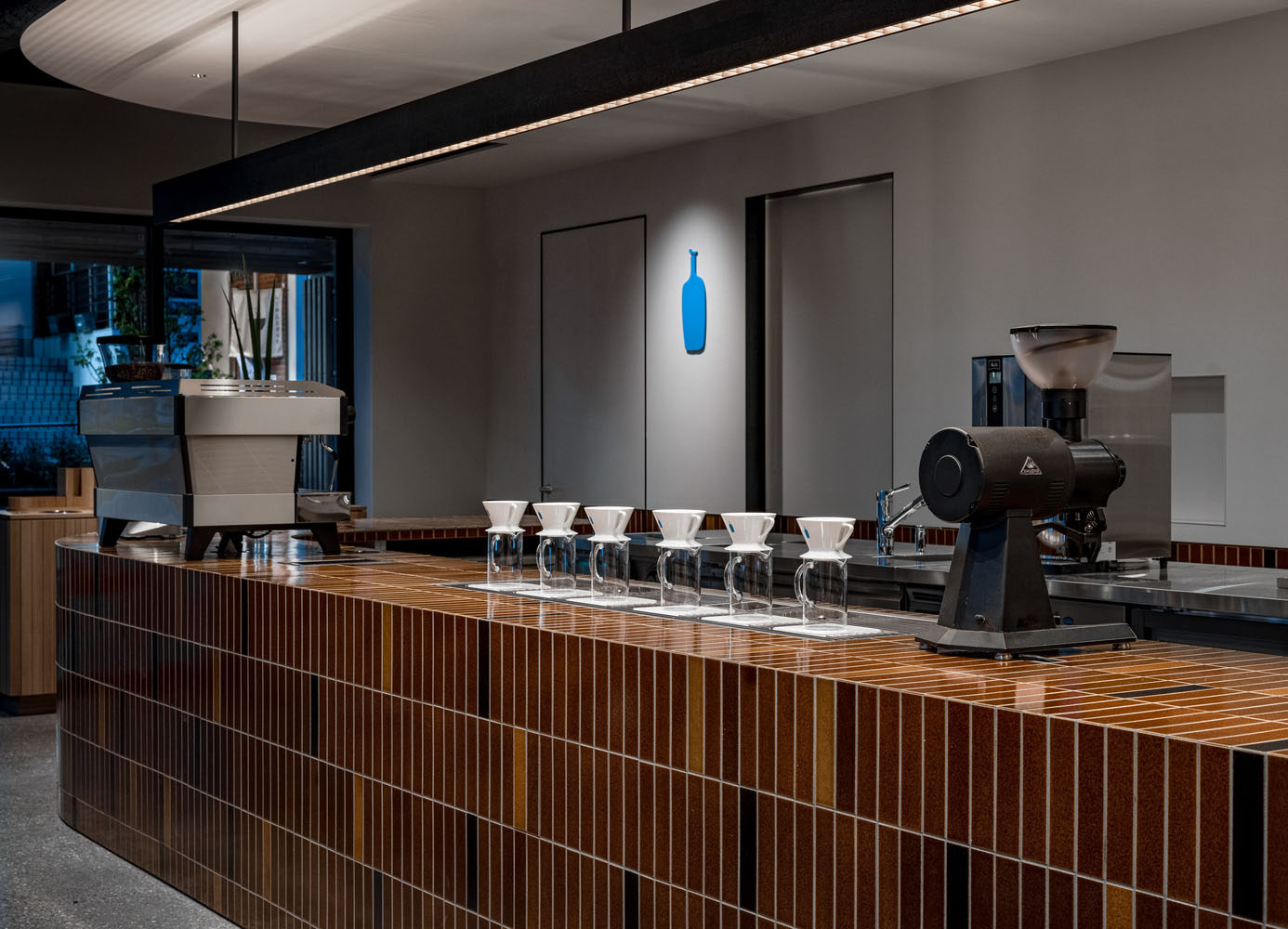 Blue Bottle Coffee,藍瓶咖啡,小藍瓶咖啡店,網紅咖啡店,咖啡店設計案例,216㎡咖啡店設計