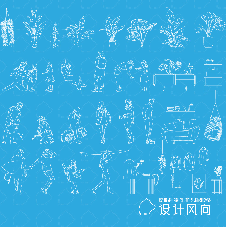 創意人物矢量圖集,創意人物,矢量圖集,人物矢量圖集,設計師的靈感,讓設計更有趣,CAD人物圖塊,CAD人物圖塊下載,設計師必備創意素材