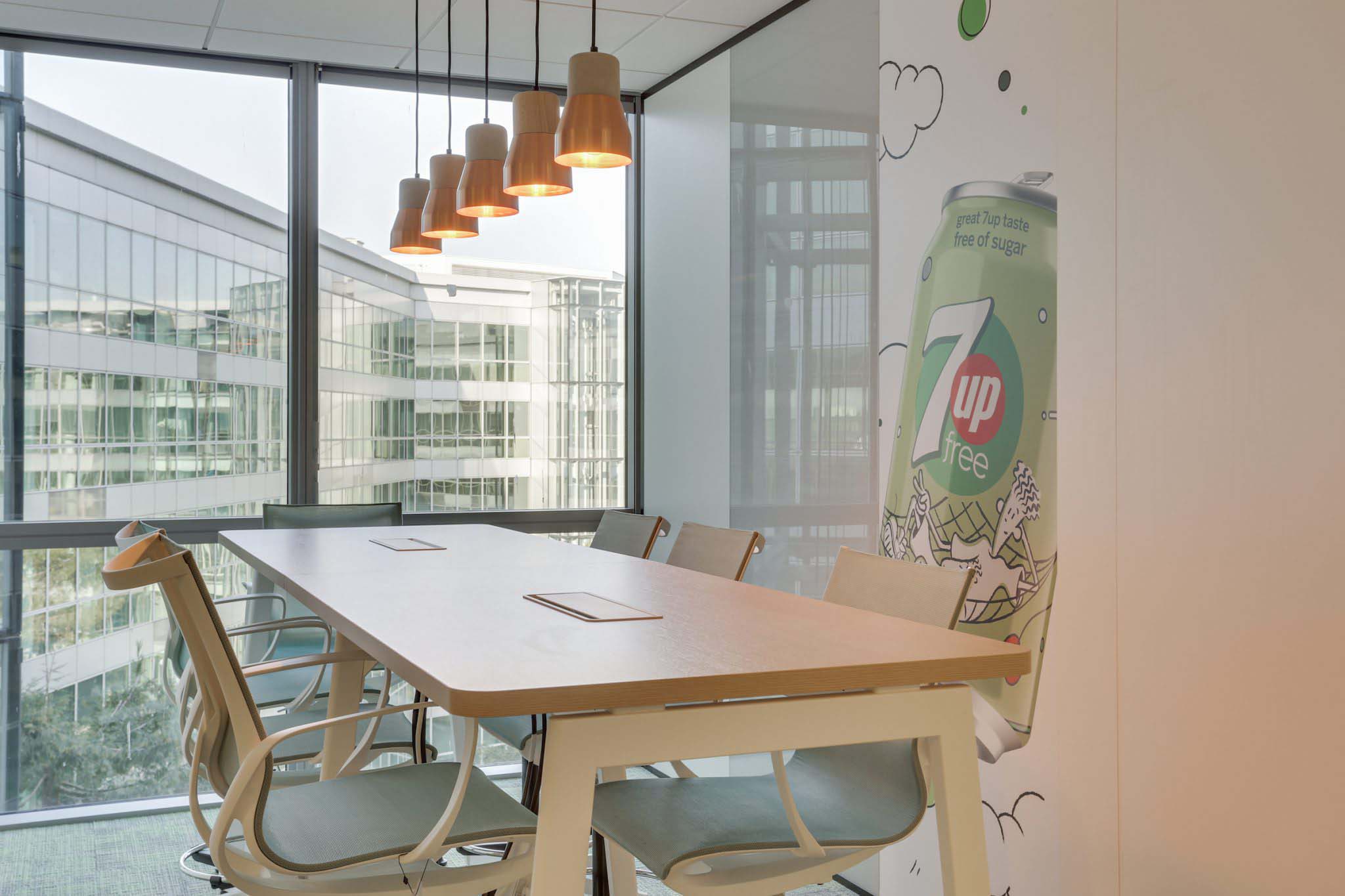 百事可樂巴黎辦事處,辦公室設計案例,Pepsico Offices,百事可樂辦公室設計,Tétris,國外辦公室設計,Tétris design