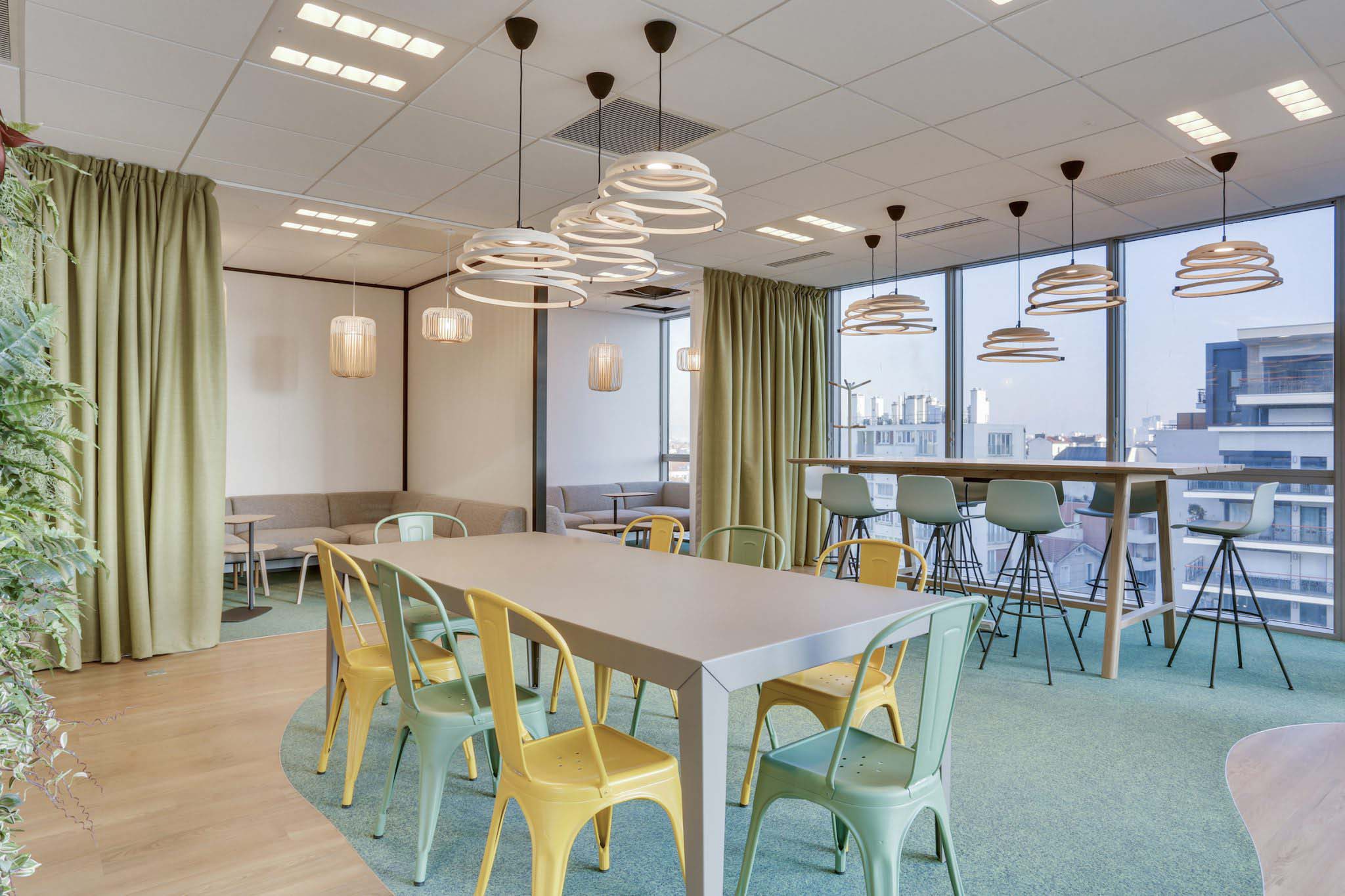 百事可樂巴黎辦事處,辦公室設計案例,Pepsico Offices,百事可樂辦公室設計,Tétris,國外辦公室設計,Tétris design