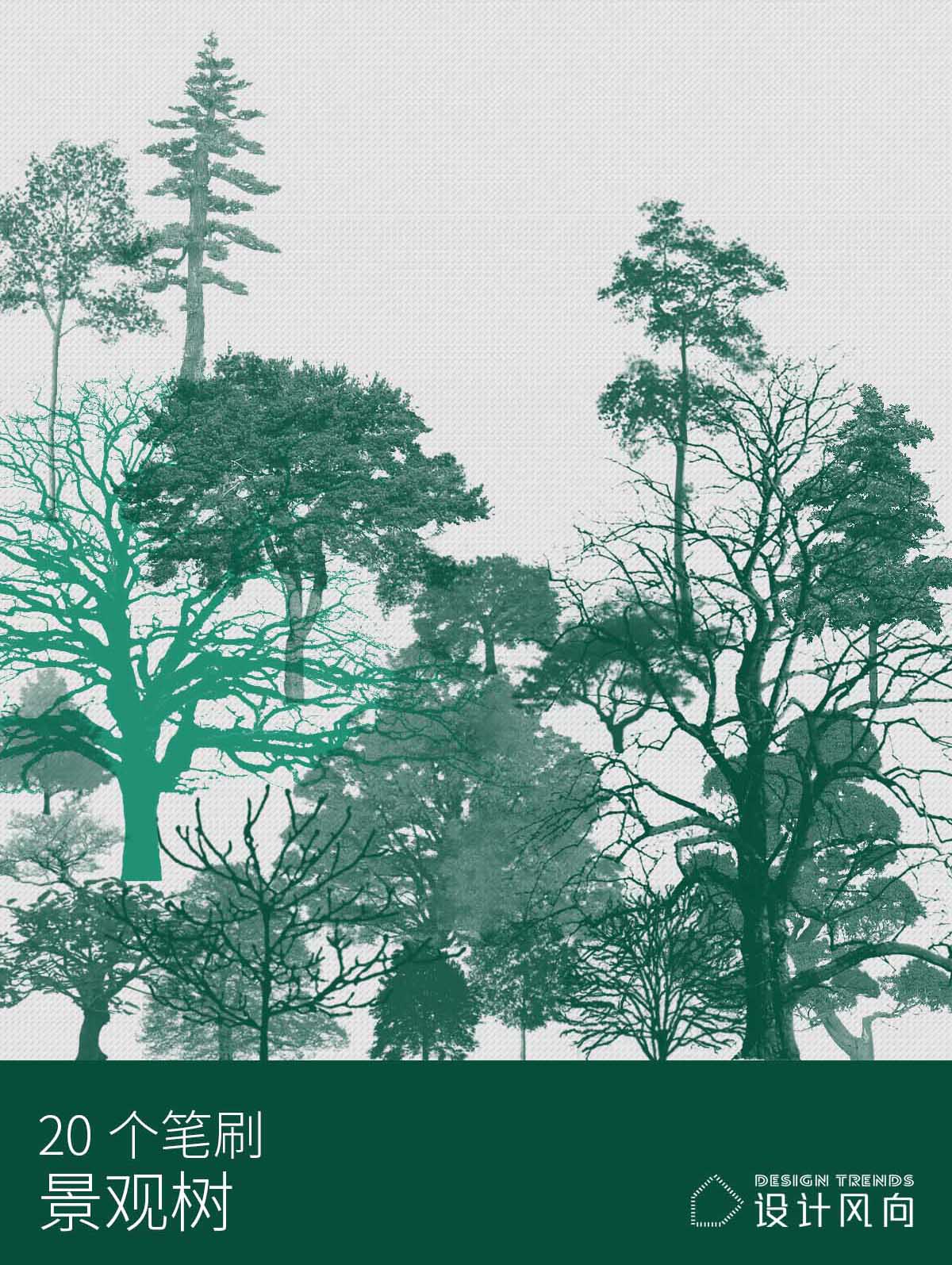 PS筆刷,植物筆刷後期素材,後期素材,植物剪影素材下載,後期素材下載,後期植物素材,PS筆刷下載