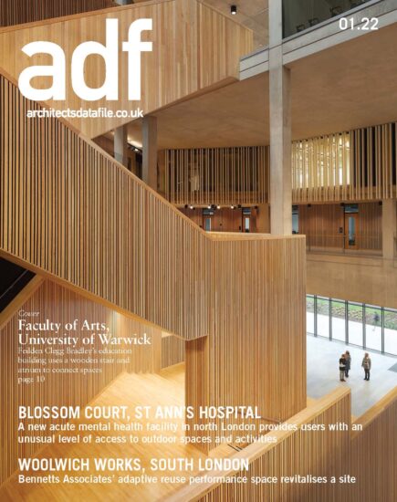 建築設計雜誌Architects Datafile (ADF)–2022/1