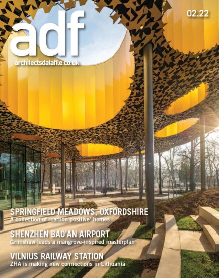 建築設計雜誌Architects Datafile (ADF)–2022/2