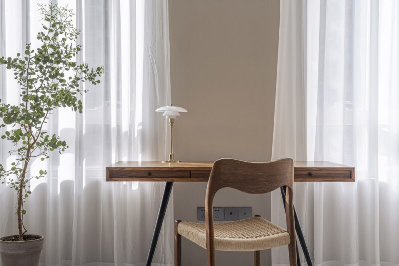 羅秀達設計師 | 120㎡,北京朝陽暖色係公寓