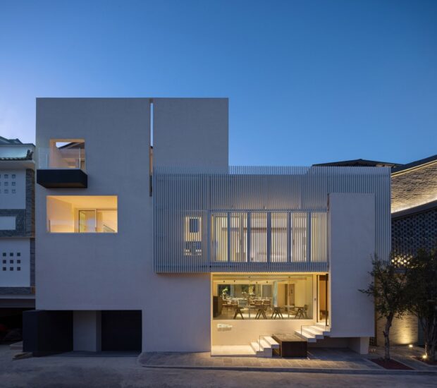 杭州時上建築空間設計 | 大理白平衡設計師度假酒店