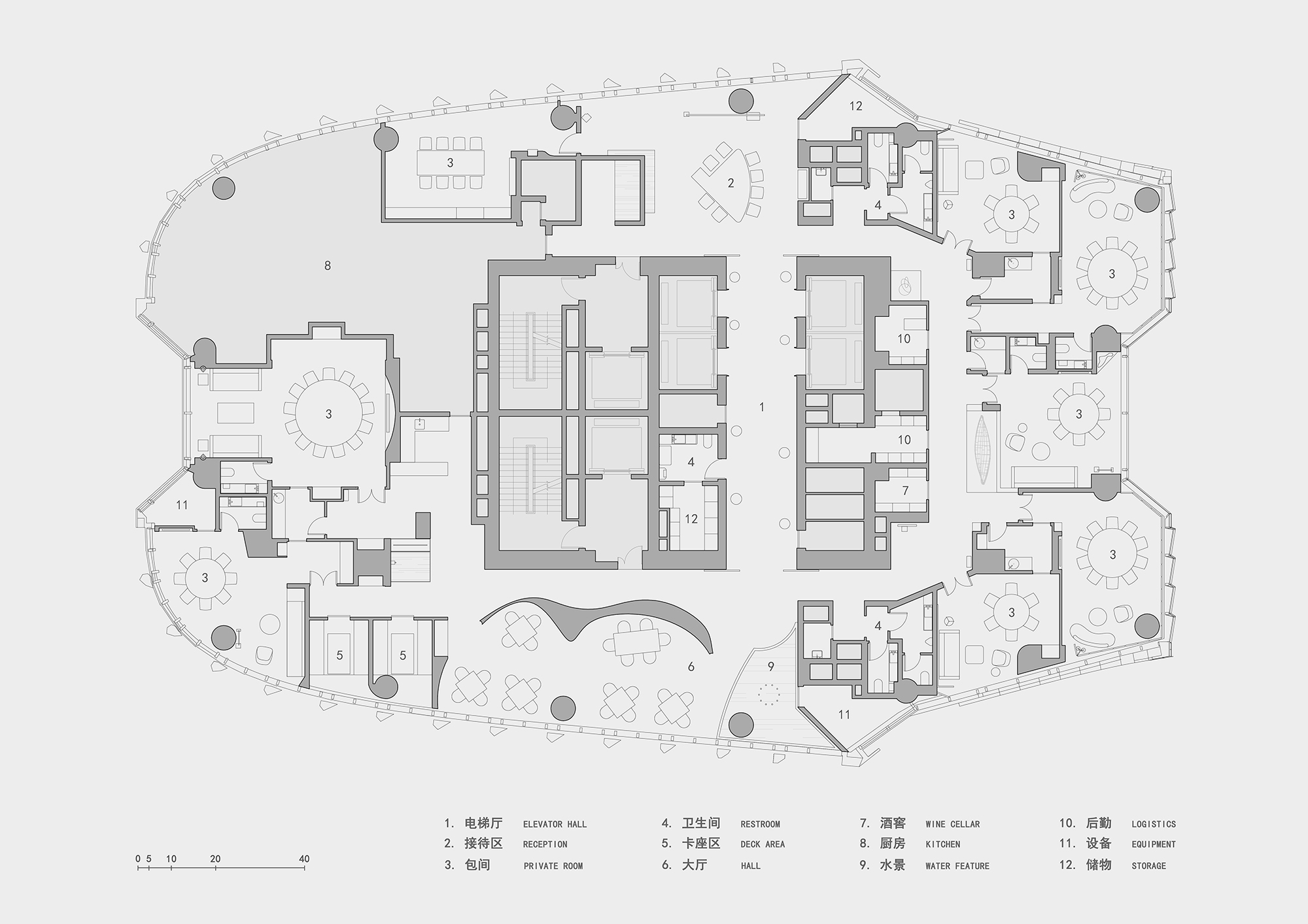 春山秋水,潮林府,春山秋水作品,杭州潮林府,春山秋水作品合集,春山秋水設計案例,潮汕菜餐廳設計案例,深圳春山秋水,餐廳設計案例