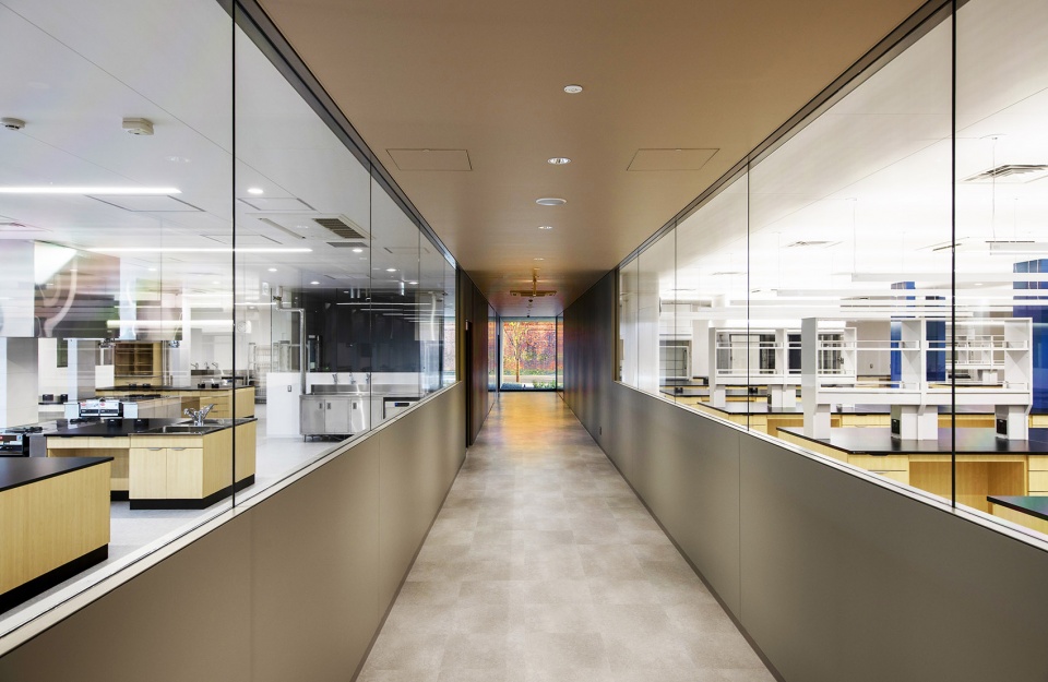 日建設計,辦公室設計,開放式辦公室設計,辦公室設計案例,龜甲萬中央研究所,日本辦公室設計,日本龜甲萬中央研究所