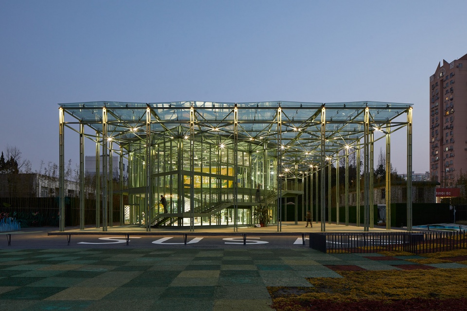 公共空間設計,建築設計,展廳設計,花房驛站,SUSAS2021花房驛站,上海花房驛站同濟原作設計工作室,原作設計工作室