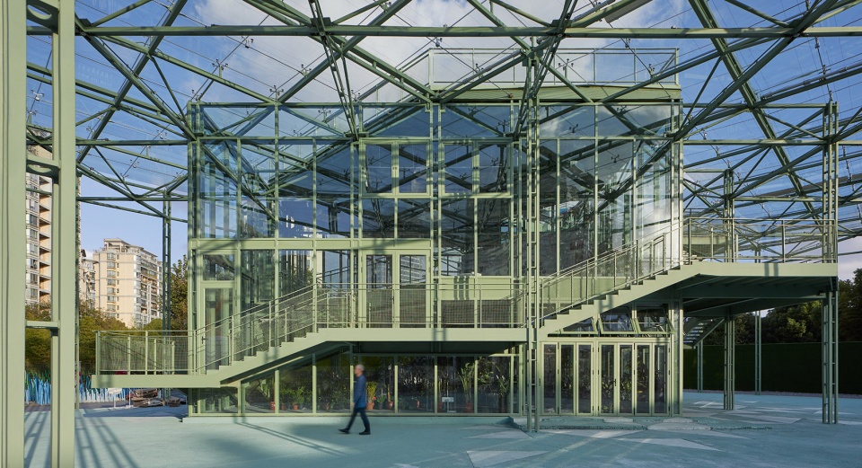 公共空間設計,建築設計,展廳設計,花房驛站,SUSAS2021花房驛站,上海花房驛站同濟原作設計工作室,原作設計工作室