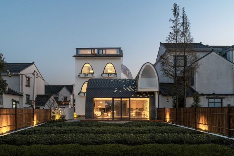 凡度設計 | 上海待涇村花海民宿改造