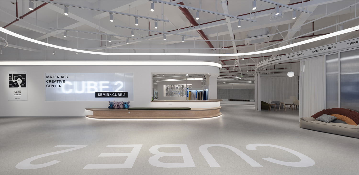 展廳設計,材料展廳設計,森馬展廳設計,上海森馬展廳,創意中心設計,森馬材料創意中心,上海森馬材料創意中心,予舍予築,予舍予築設計,予舍予築設計作品