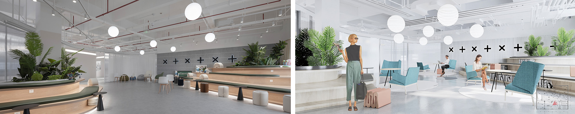 展廳設計,材料展廳設計,森馬展廳設計,上海森馬展廳,創意中心設計,森馬材料創意中心,上海森馬材料創意中心,予舍予築,予舍予築設計,予舍予築設計作品