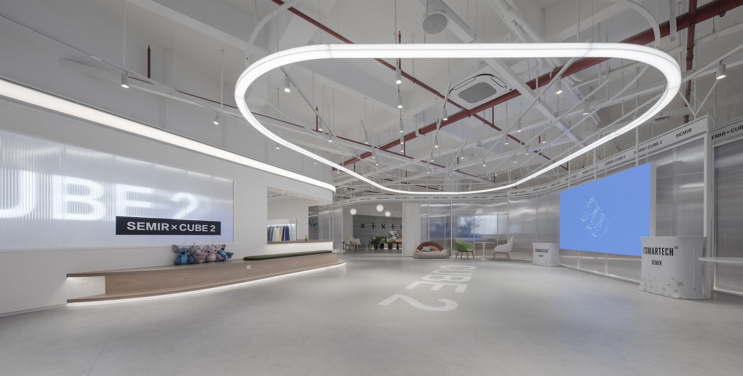 展廳設計,材料展廳設計,森馬展廳設計,上海森馬展廳,創意中心設計,森馬材料創意中心,上海森馬材料創意中心,予舍予築,予舍予築設計,予舍予築設計作品