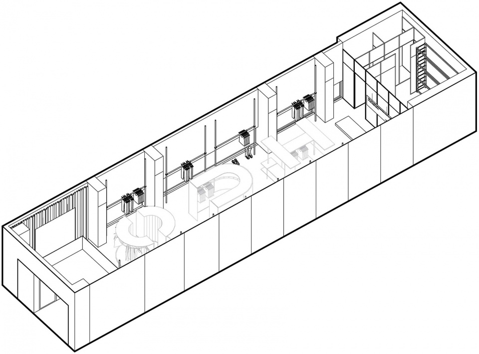 深圳服裝買手店,服裝店設計,ouiWE買手店,深圳ouiWE買手店,零售店設計,買手店設計,深圳買手店設計,佚建築工作室,深圳服裝店設計,服裝買手店