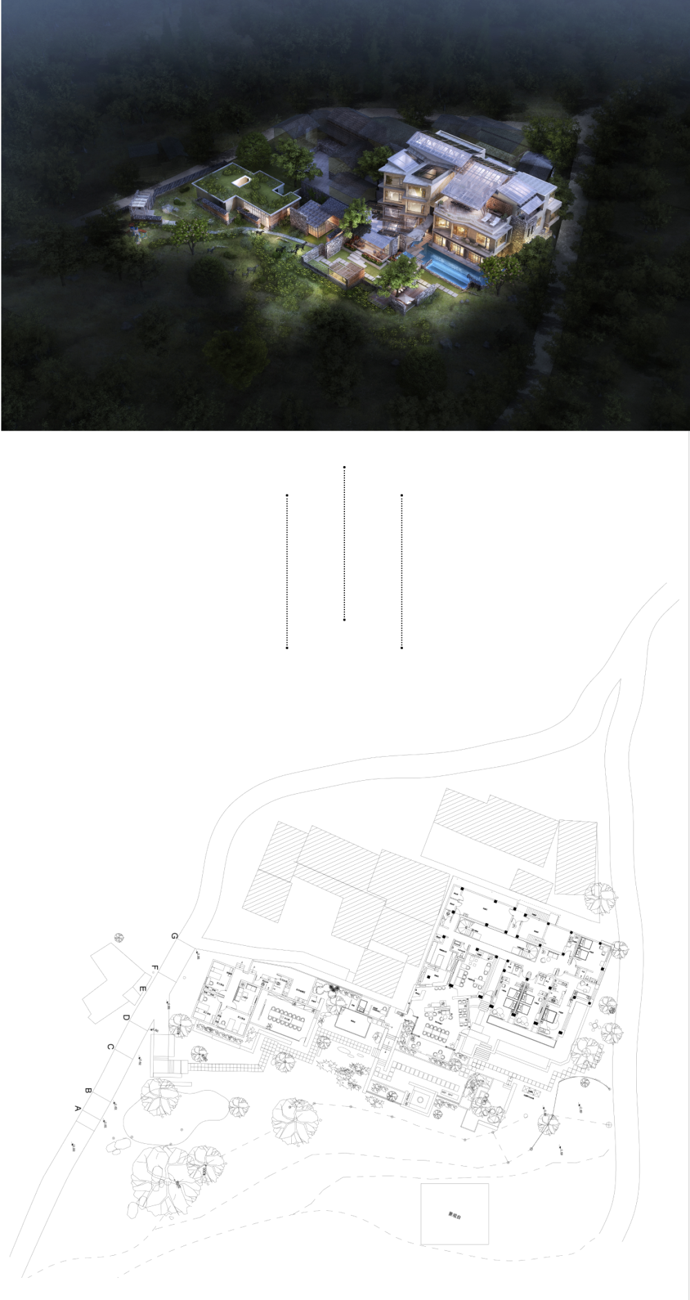 民宿設計,酒店設計,設計酒店,酒店設計案例,民宿設計案例,雲南酒店設計,玉溪酒店設計,樹幾山舍度假酒店,度假酒店設計,樹幾山舍酒店,玉溪樹幾山舍,樹幾山舍,納樓空間設計