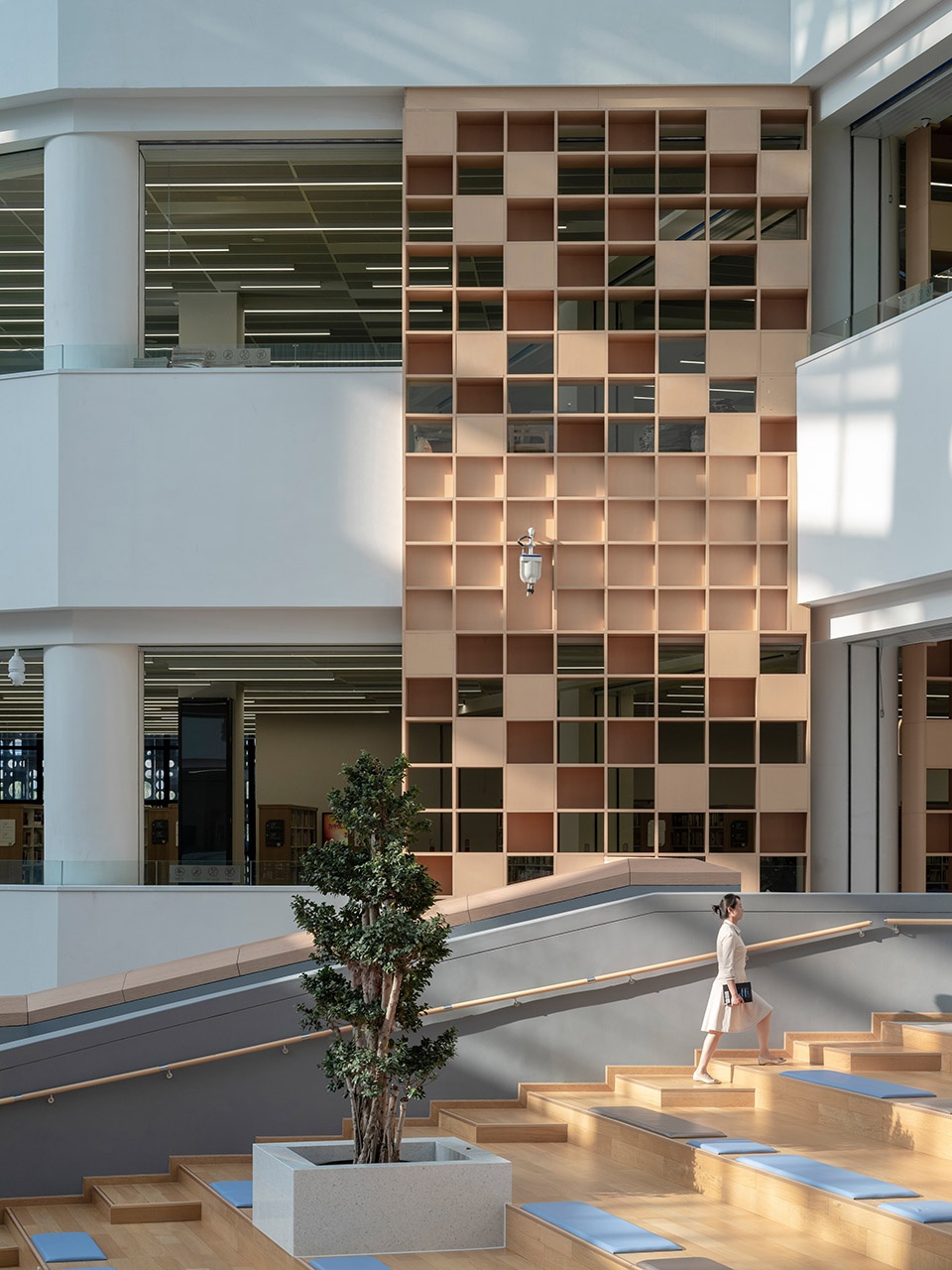 公共空間,圖書館設計,張家口圖書館,圖書館設計案例,天作空間設計,天作空間,北京天作空間