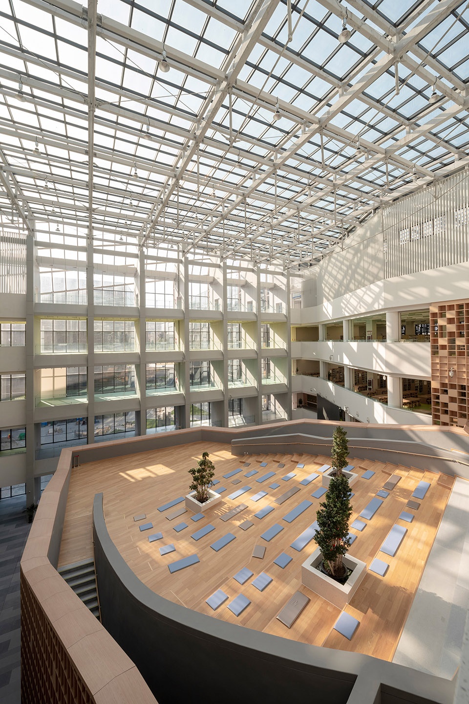 公共空間,圖書館設計,張家口圖書館,圖書館設計案例,天作空間設計,天作空間,北京天作空間