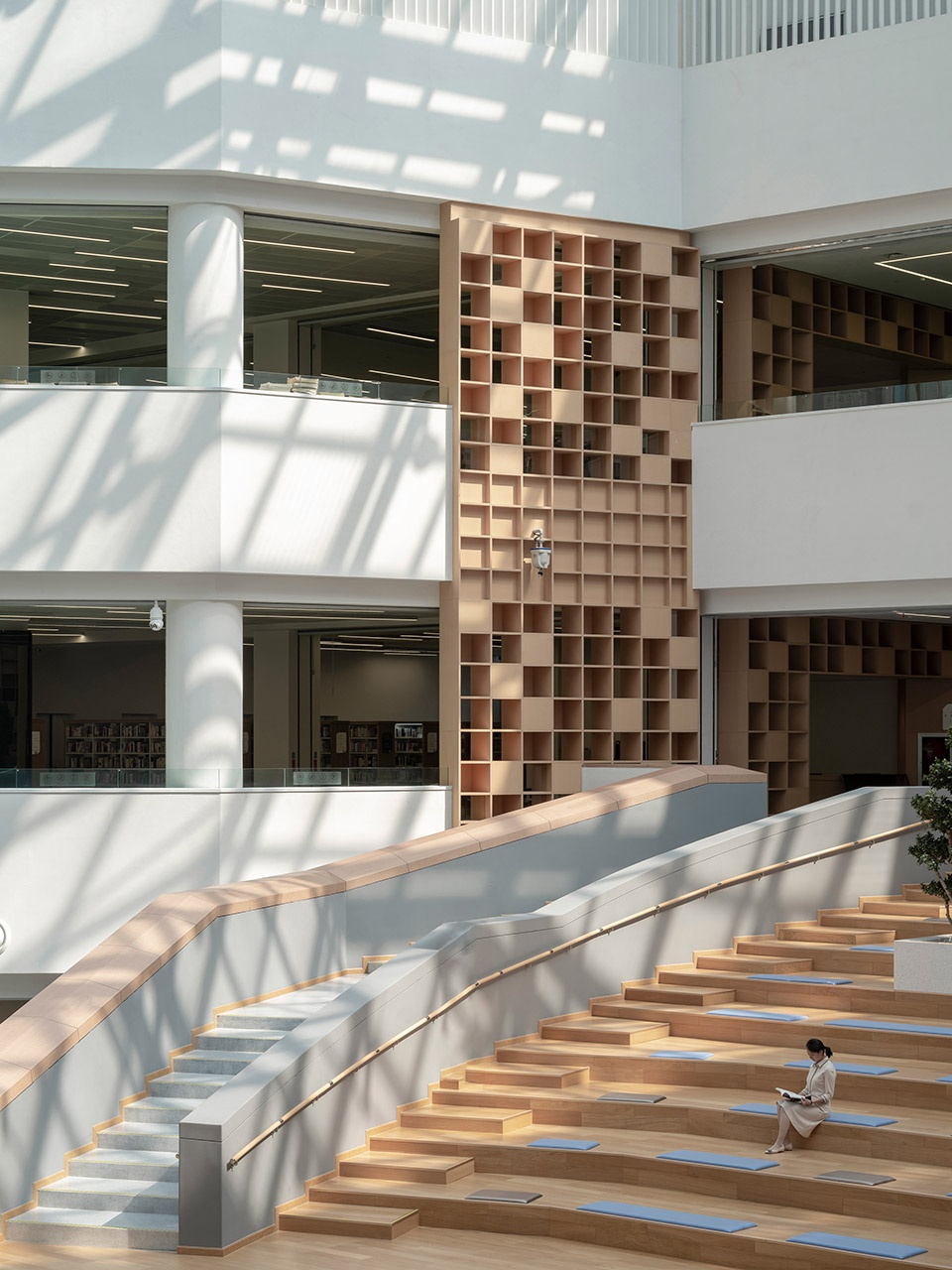 公共空間,圖書館設計,張家口圖書館,圖書館設計案例,天作空間設計,天作空間,北京天作空間