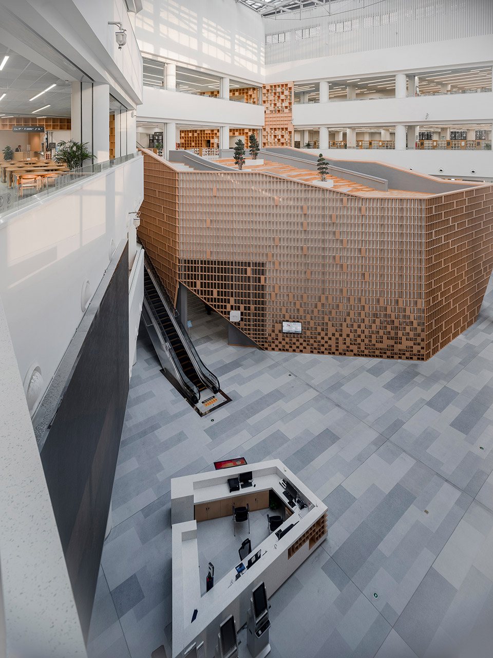 公共空間,圖書館設計,張家口圖書館,圖書館設計案例,天作空間設計,天作空間,北京天作空間