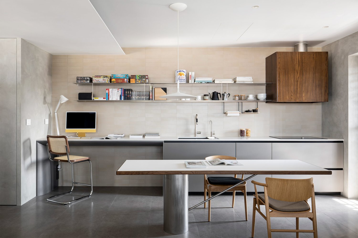 STUDIO IN2,65㎡小戶型設計,小戶型設計案例,開放式布局,台灣設計,台式風格,SOHO,SOHO設計