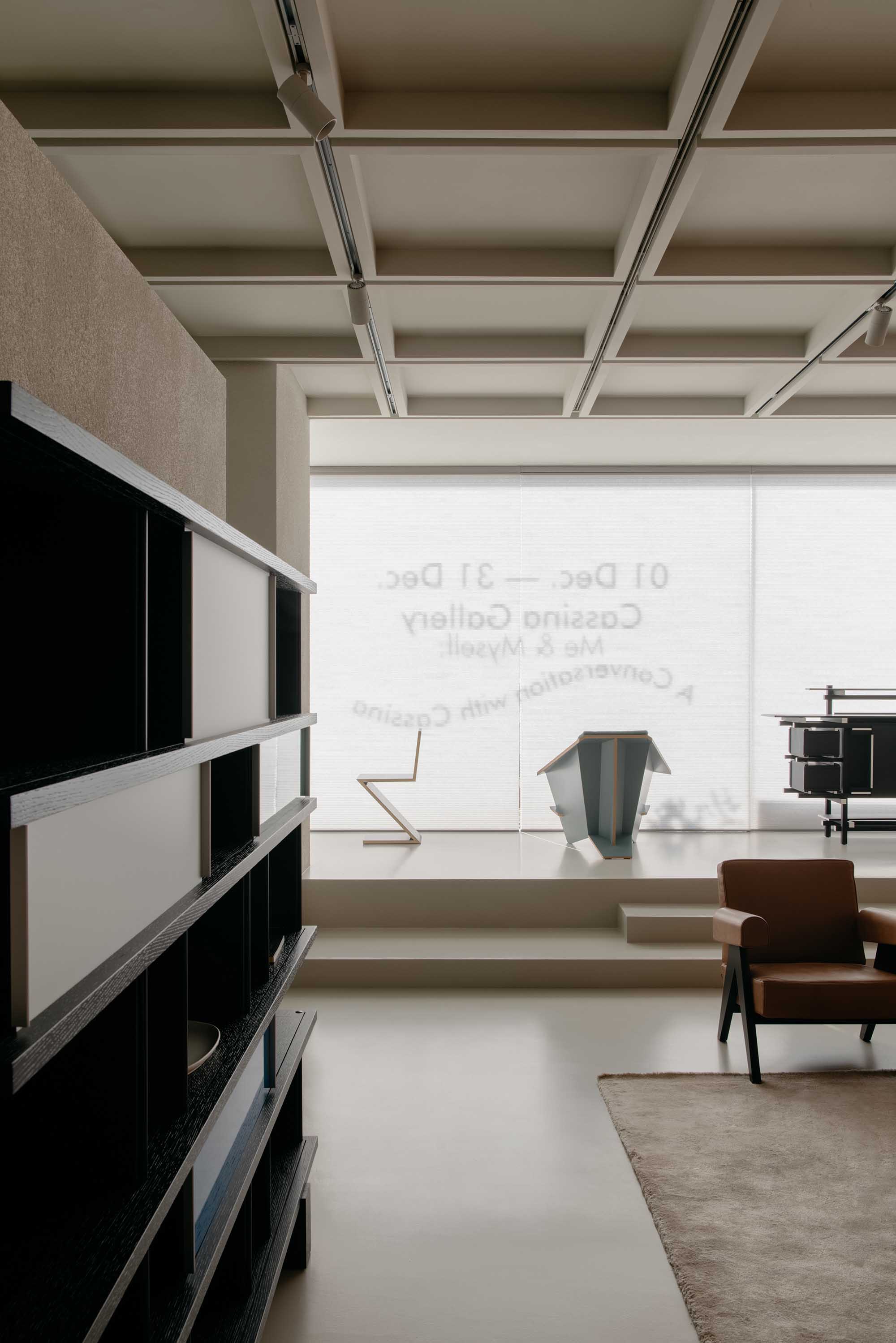 正反設計,Cassina,Cassina家具,家具展廳設計,家具展廳設計案例,OUTIN. DESIGN