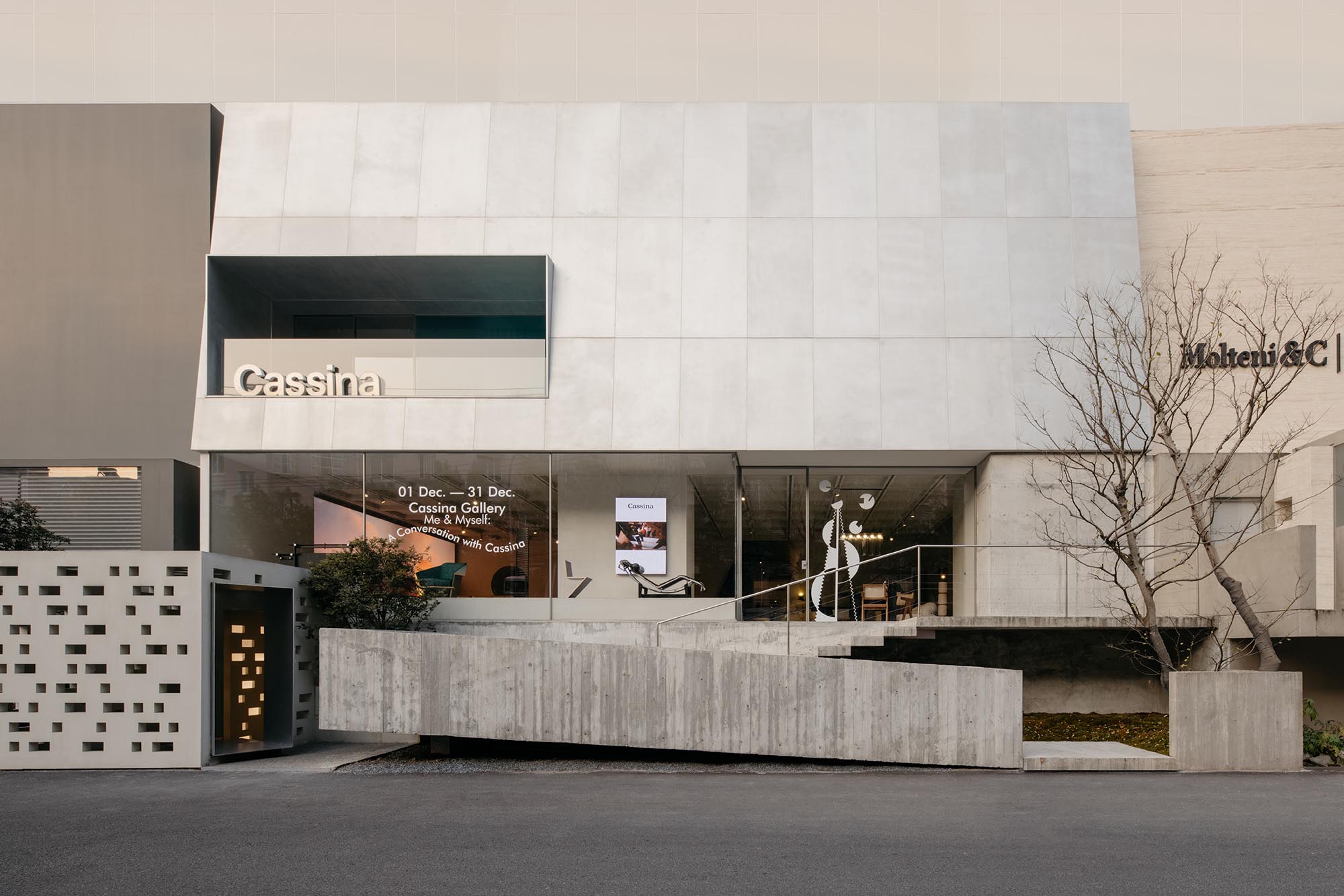 正反設計,Cassina,Cassina家具,家具展廳設計,家具展廳設計案例,OUTIN. DESIGN