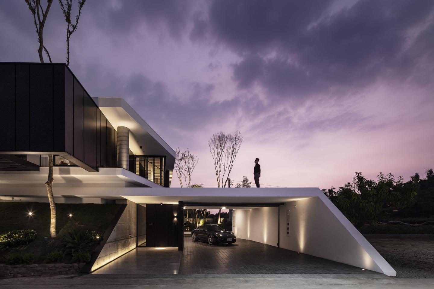 橙田建築/室研所,Chain10,Tens Atelier,高雄燕巢,別墅設計案例,鄉村別墅設計,橙田建築,自建別墅,台灣設計,湖景別墅