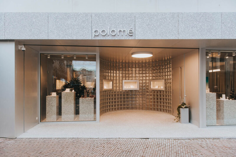 Goffart-Polomé Architectes ｜345㎡，比利時Polomé 珠寶店設計