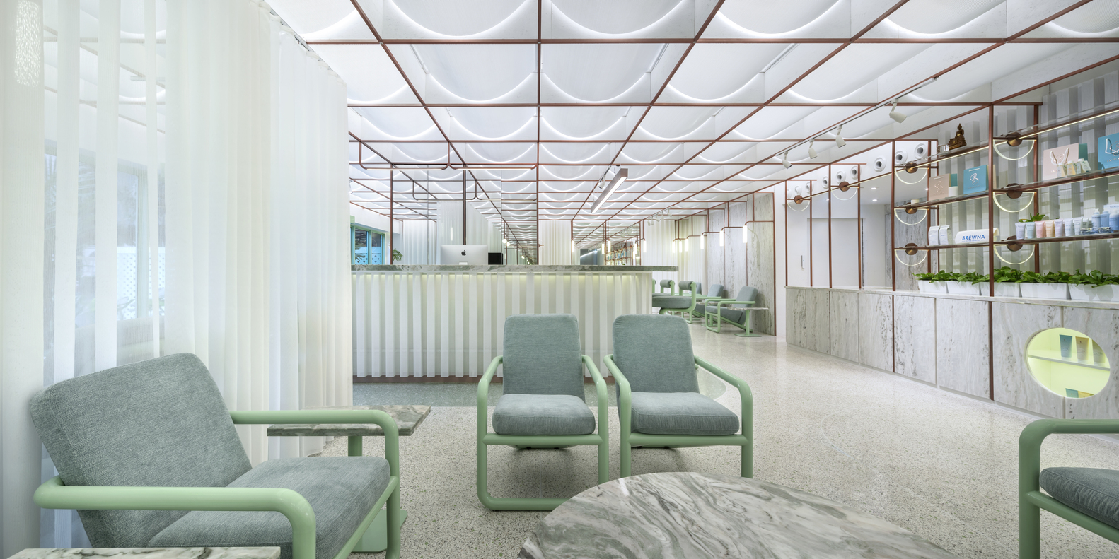 Space Popular,曼穀日間水療中心,水療中心設計,水療店設計,水療中心設計案例,曼穀室內設計,SPA,SPA設計案例