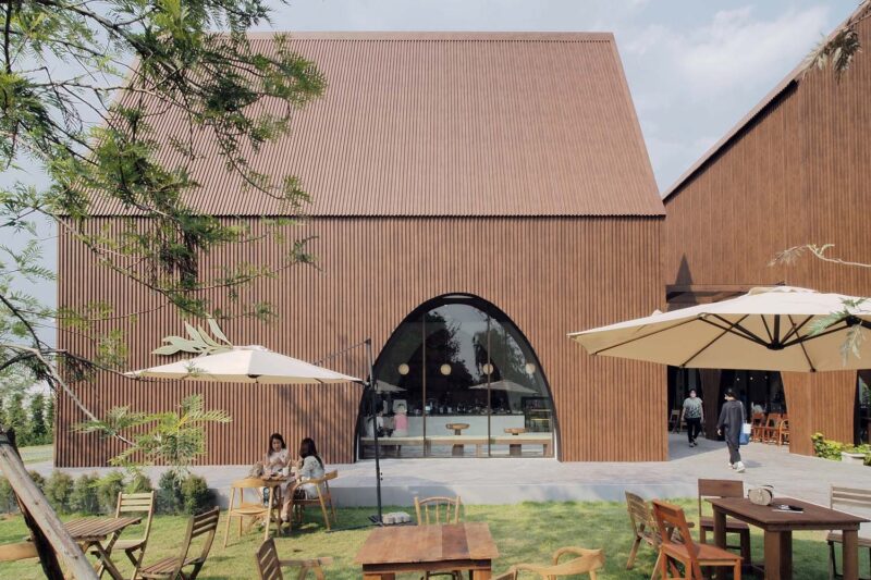 Tastespace｜500㎡，泰國曼穀Take a Breath Cafe咖啡廳設計