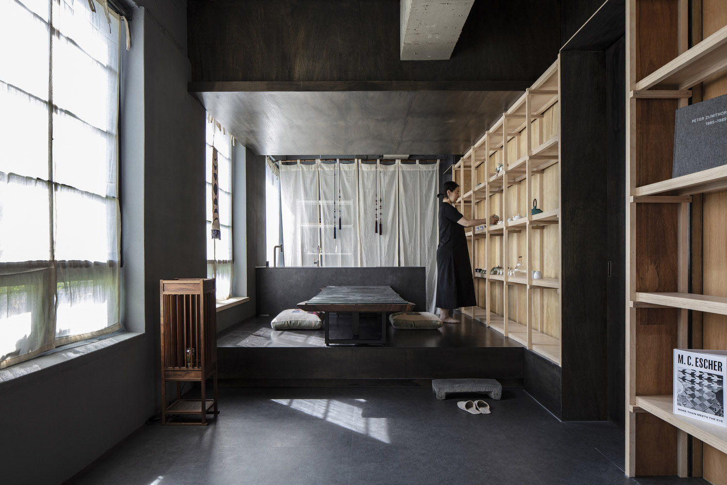 辦公室設計,辦公室設計案例,The Synergist,Synergist 辦公室,SOHO設計,茶室設計,冥想空間