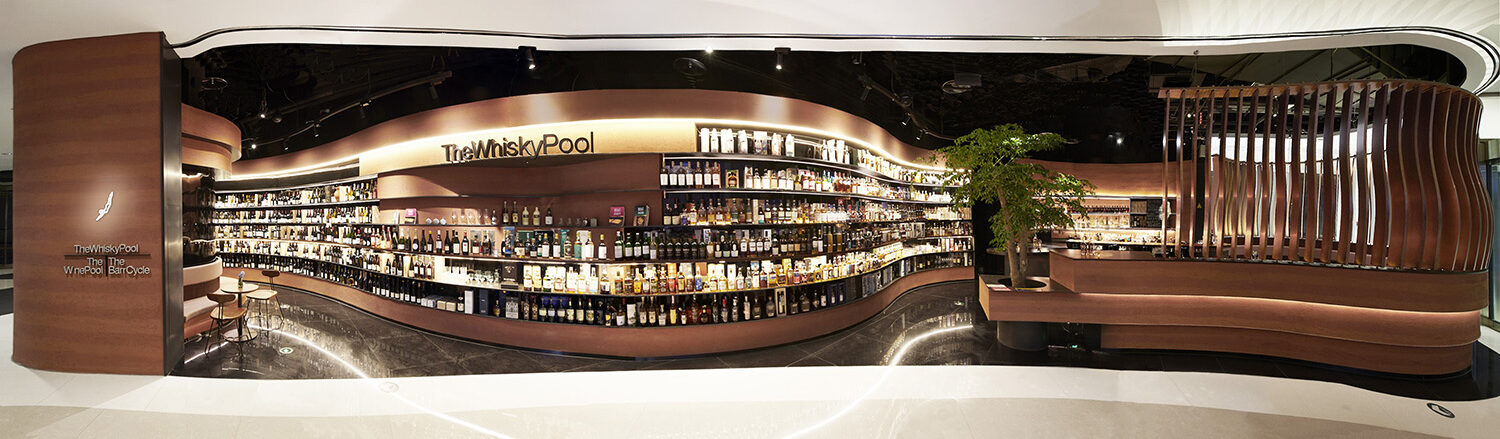 商店設計,零售店設計,酒零售店設計,北京零售店設計,TheWhiskyPool威士忌北京國貿商城店,TheWhiskyPool威士忌國貿城店,TheWhiskyPool店,北京TheWhiskyPool店,北京威士忌店,野境設計工作室,野境設計,OEO