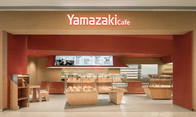 彈性工作室｜163㎡，上海Yamazaki Bakery山崎麵包久光中心店設計
