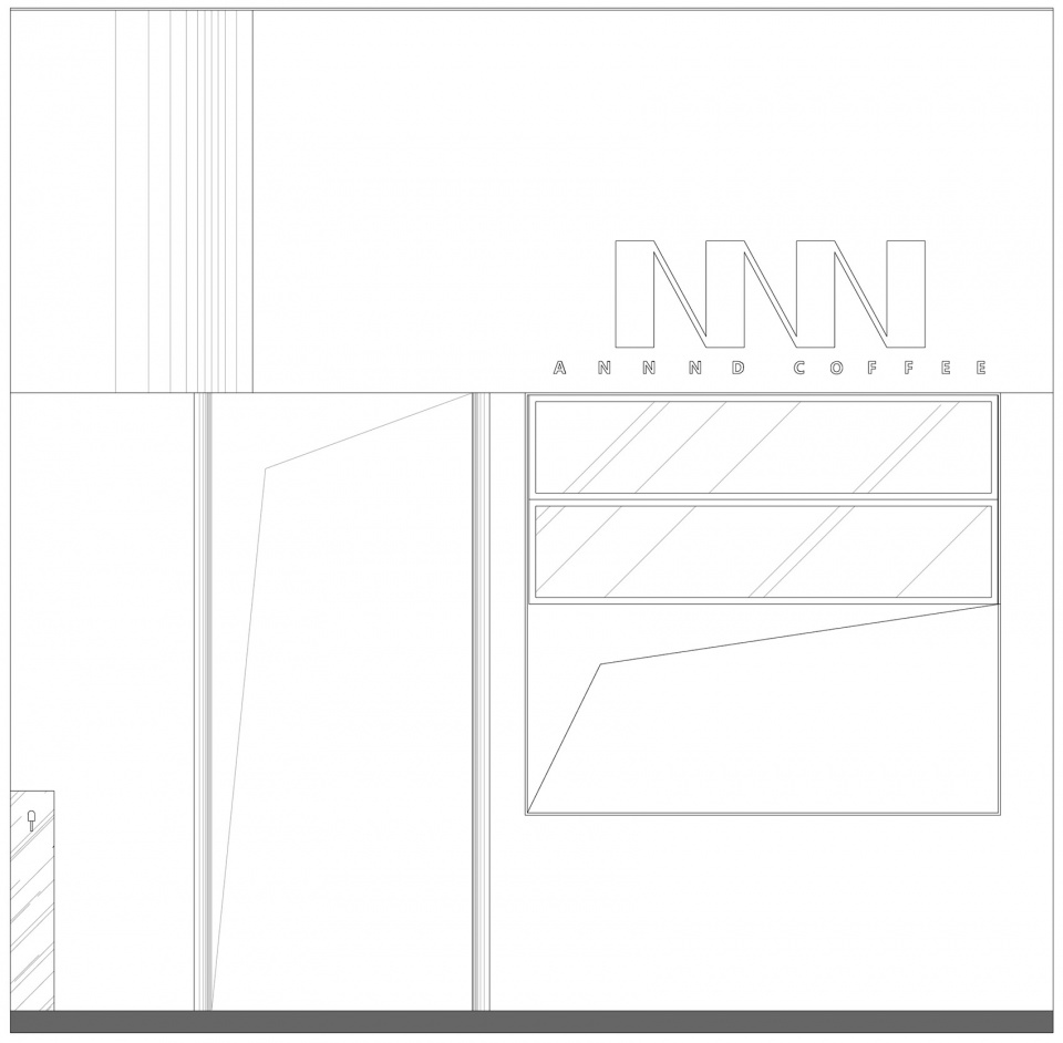 深圳咖啡店設計,社區咖啡店設計,咖啡店設計案例,深圳咖啡店,小咖啡店設計,Annnd,Annnd咖啡,Annnd Café,Annnd 新聞路店,如室建築設計事務所,如室建築事務所,如室建築設計
