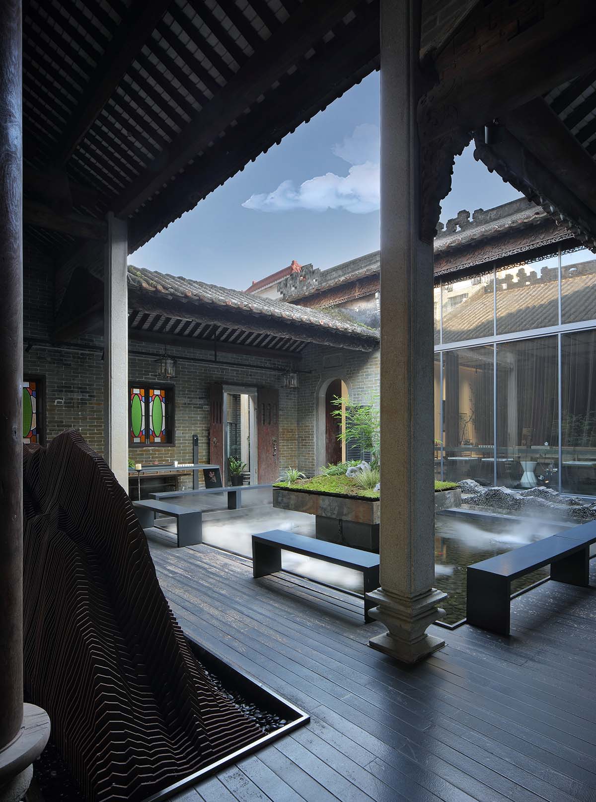 娛樂空間,會所設計,珠海會所設計,會所設計案例,不礙雲山,不礙雲山會所,珠海不礙雲山會所,借光建築,珠海會所,夜總會設計,珠海借光建築,借光建築空間設計