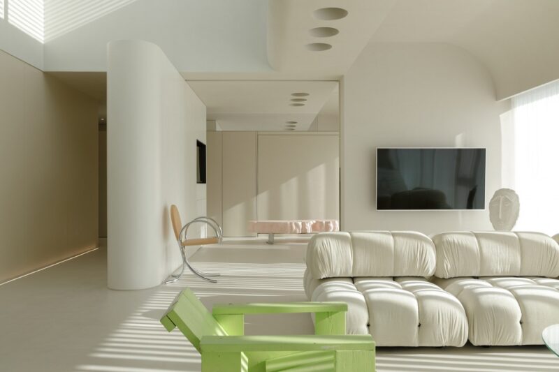 爾我空間設計研究室 | 180㎡,北京Spring and Light極簡私宅