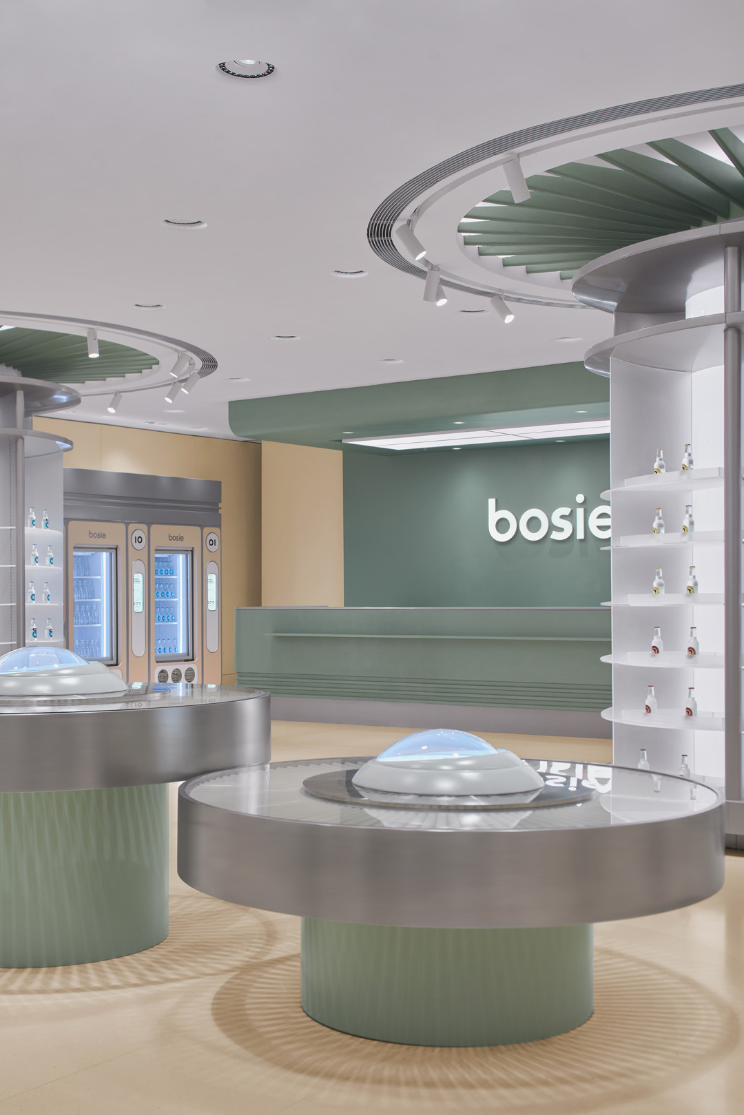 bosie「SPACE」,bosie,上海bosie,bosie旗艦店,快時尚店設計,體驗店設計,零售店設計,網紅店設計,上海網紅店,立品設計Leaping Creative,立品設計